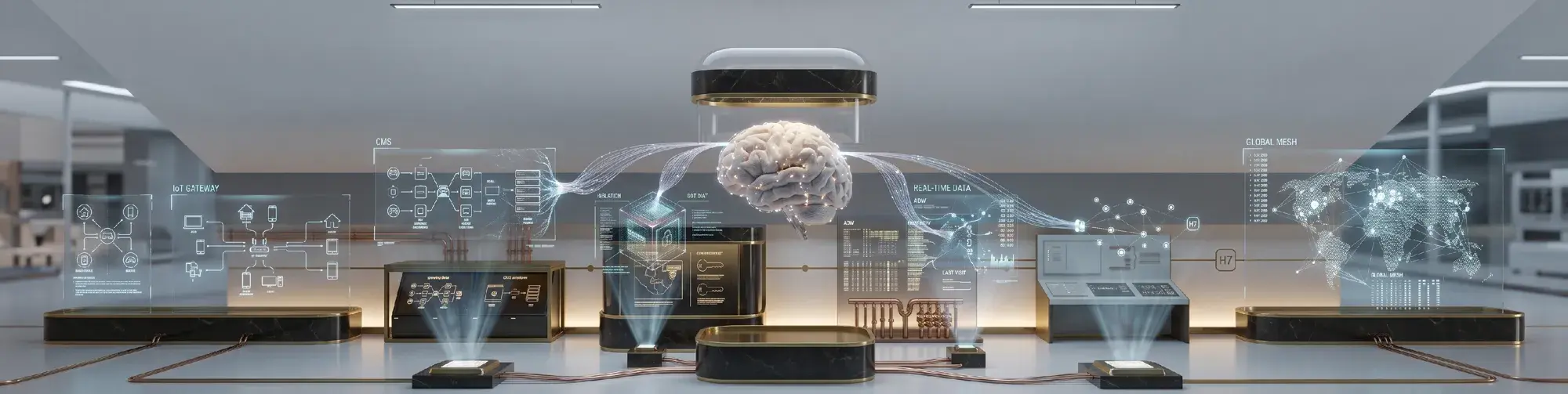 One orchestration layer connecting the CMS, hotel, dining and real-time data systems
